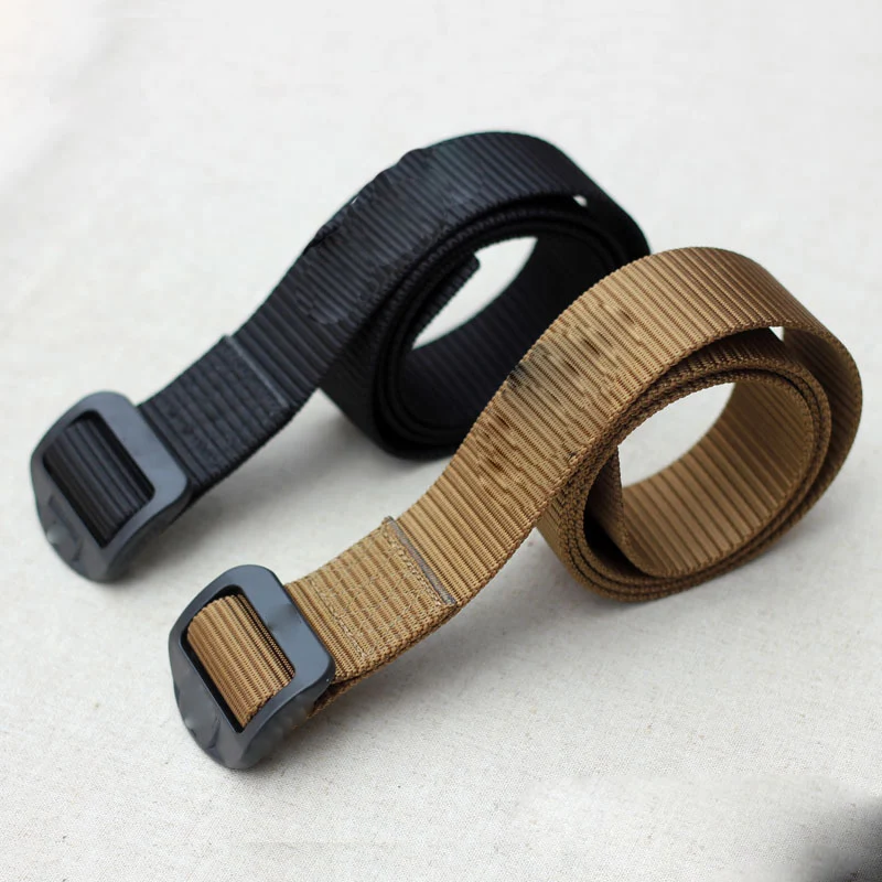 REEBOW Tactical Lightweight Belt Men Outdoor Strong Nylon Belt Anti