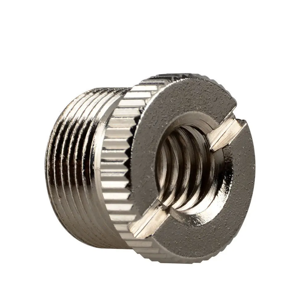 

CAMVATE 5/8" Male to 3/8" Female Screw Thread Adapter for Microphone Stand