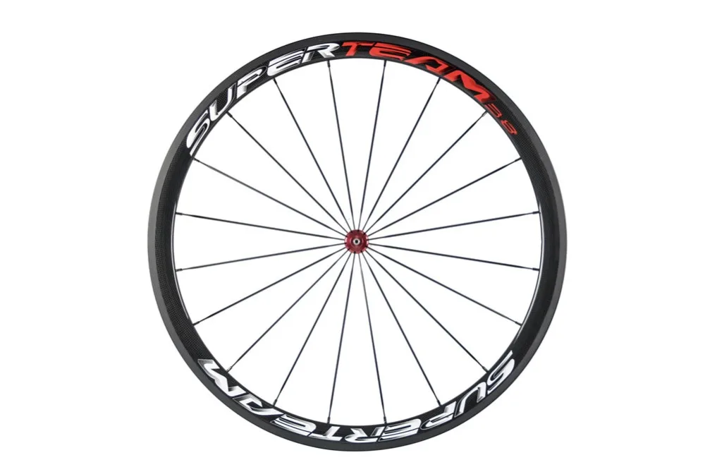 SuperTeam carbon wheelset 700c clincher 38 мм велосипедные колеса глянцевые|bicycle wheel|carbon wheelsetcarbon |