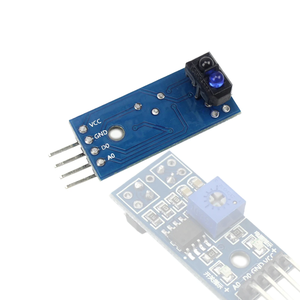 

10pcs/lot TCRT5000 3.3V Infrared Reflective Sensor IR Photoelectric Switch Barrier Line Track Module for arduino Smart Car