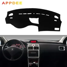 APPDEE крышка приборной панели автомобиля тире коврик для peugeot 307 солнцезащитный тент коврик ковер анти-УФ автомобильный протектор для стайлинга автомобиля