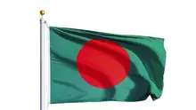 Bezpłatna wysyłka xvggdg nowa bangladeszu azji flaga 3ft x 5ft wiszące bangladeszu flaga poliester standard flaga transparent tanie i dobre opinie CN (pochodzenie) Flaga narodowa Latanie Primaloft Z tworzywa sztucznego PRINTED