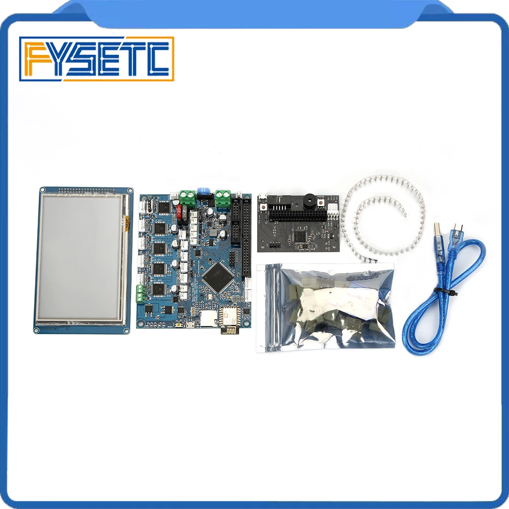 Клонированный Duet 2 Wifi V1.04 DuetWifi Расширенный 32 бит электронный с 4 3 &quot5&quot 7 &quotPanelDue