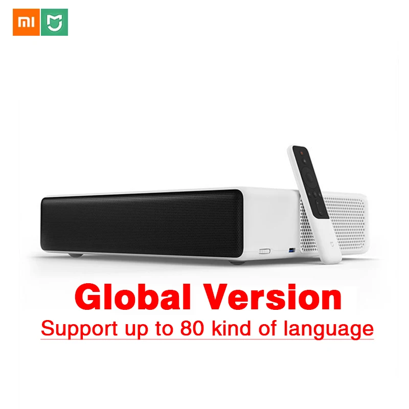 Xiaomi Mijia лазерный проектор ТВ Глобальная версия 4K Full HD 150 дюймов Bluetooth 4 0 Wifi 2 4/5 ГГц
