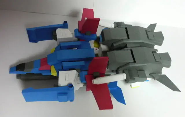 Gundam SD ZZ 3D бумажная модель сделай сам