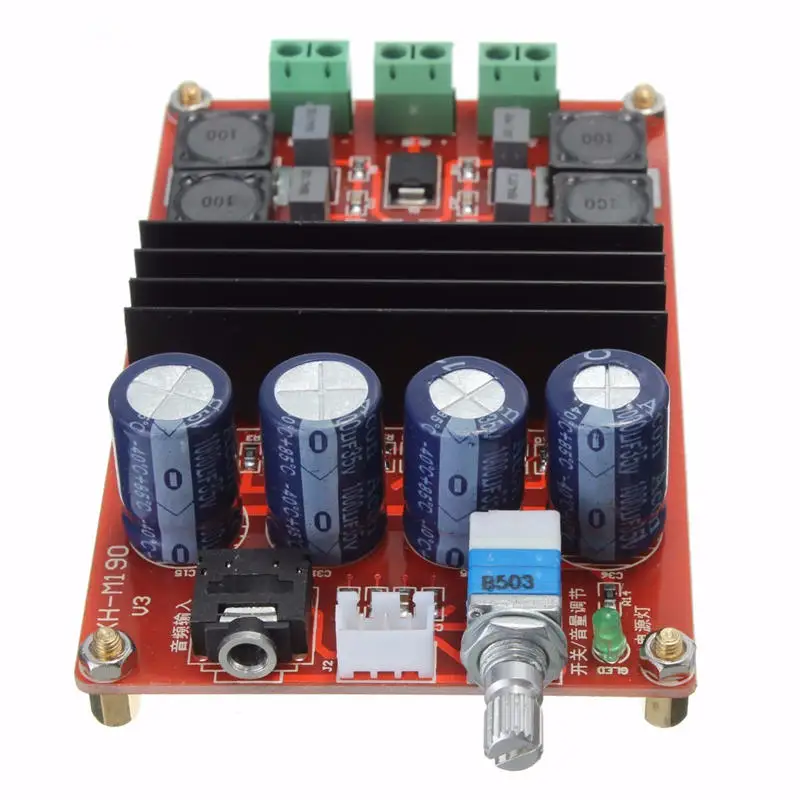 TPA3116D2 2x100W 2 Channel Digital Amplifier Audio Board Dual Channel 12 to 24V Audio Amplifier board DIY Module for Arduino TPA3116D2 2x100W 2 Channel Digital Amplifier Audio Board Dual Channel 12 to 24V Audio Amplifier board DIY Module for Arduino