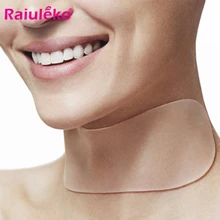 1 шт Многоразовые против морщин шейный коврик силиконовый для удаления морщин носогубные складки Антивозрастная маска для предотвращения морщин лица Подтяжка лица