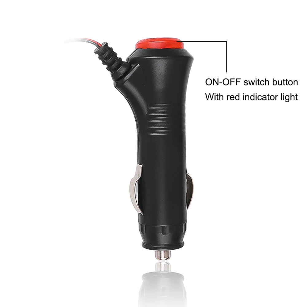 Kebidu Hot Charger розетка для автомобильного прикуривателя Plug Connector 1 метр Кабель 12 В 24