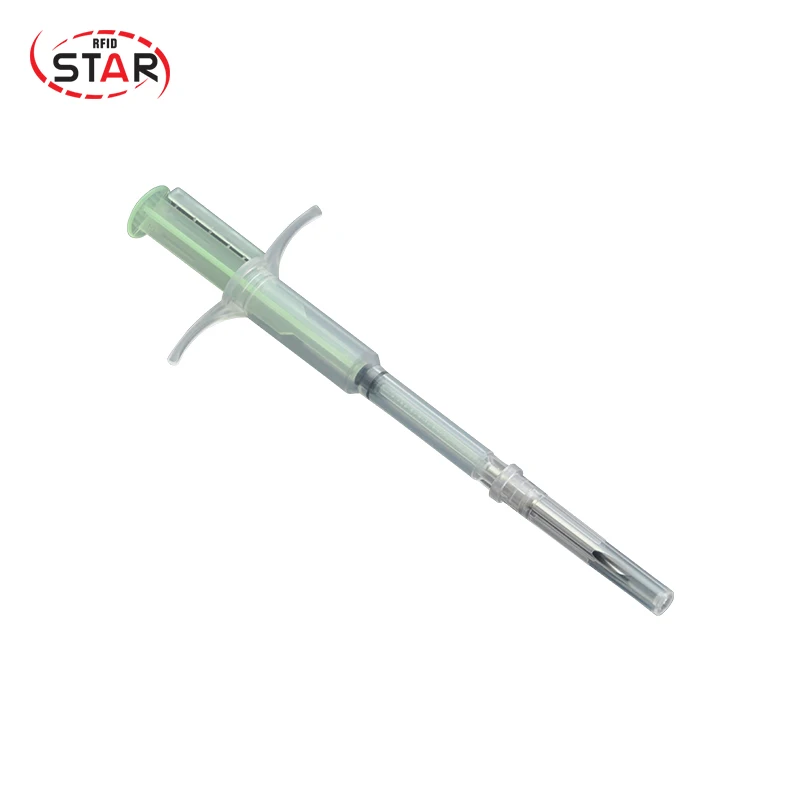 

20pcs/lot 1.4*8mm 134.2KHz Rfid Animal/ Livestock Id Implantable Syringe /injector