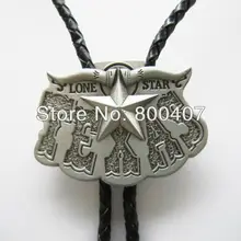 Розничная винтажный Техасский длинный Рог звезда Галстук боло BOLOTIE-WT026AS Новое