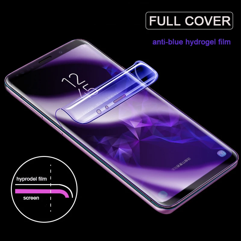 

Full coverage Anti-blue Light Ray Soft Screen Protector Hydrogel Film For iphone xr xs max x 7 8 6 6s plus (Not glass)