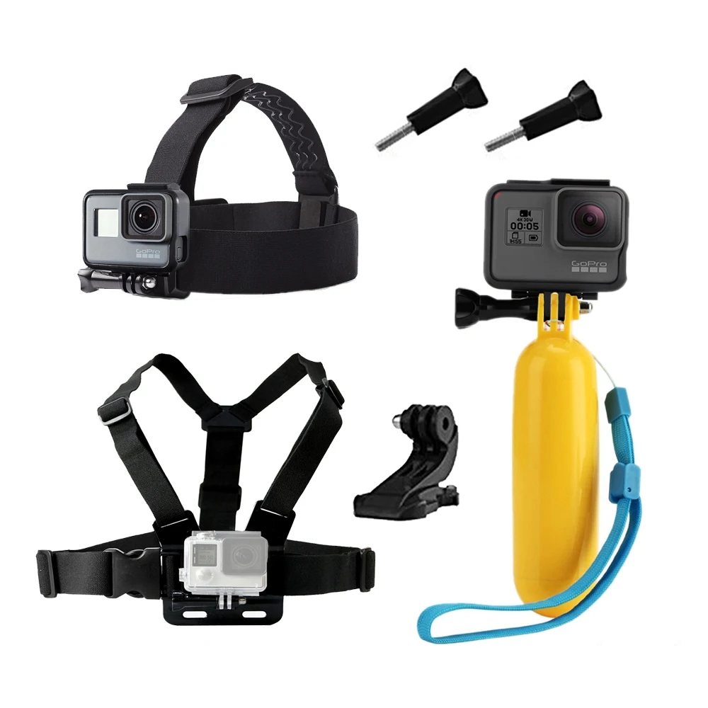 Accessories Chest Head J Mount Belt Strap for Gopro hero 4 5 SJCAM SJ4000 SJ5000 SJ5000X