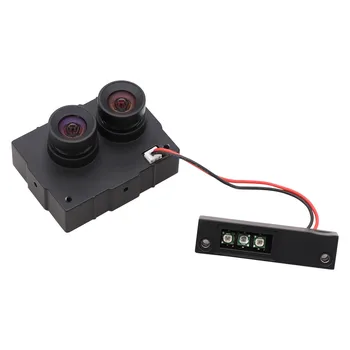 

IR Day Night Vision Synchronized 2MP 1080P Stereo Webcam UVC Plug Play Dual Lens USB Camera with Case for 3D Face Detection