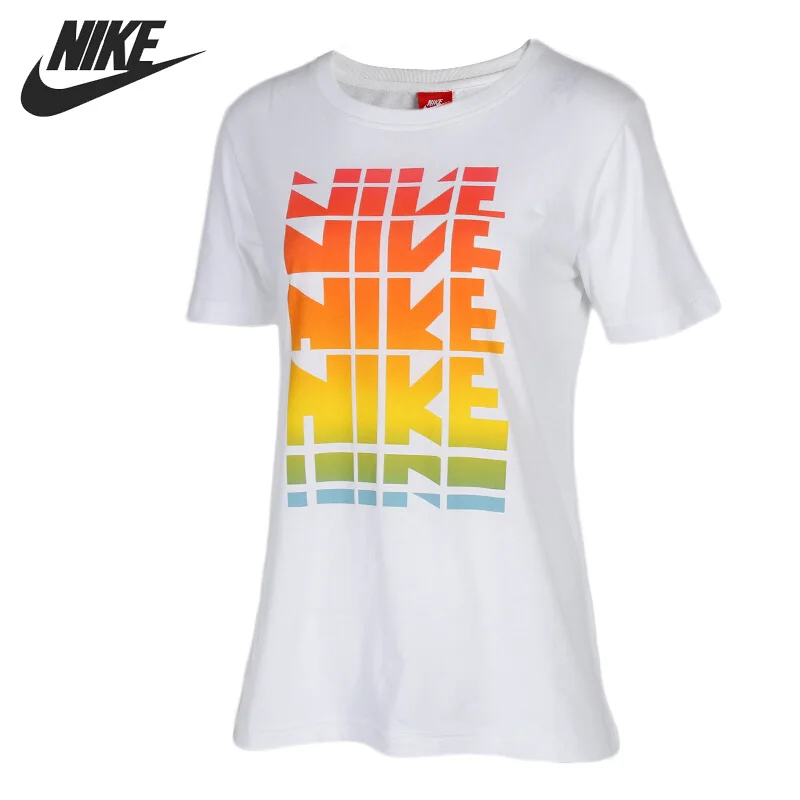 Оригинальный Новое поступление 2018 NIKE как W NSW TEE WC1 Для женщин футболки с коротким