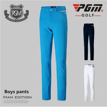 

PGM New Golf Costume Children's Sportswear Boys Summer Thin High Elastic Breathable Golf Trousers Quick Fit