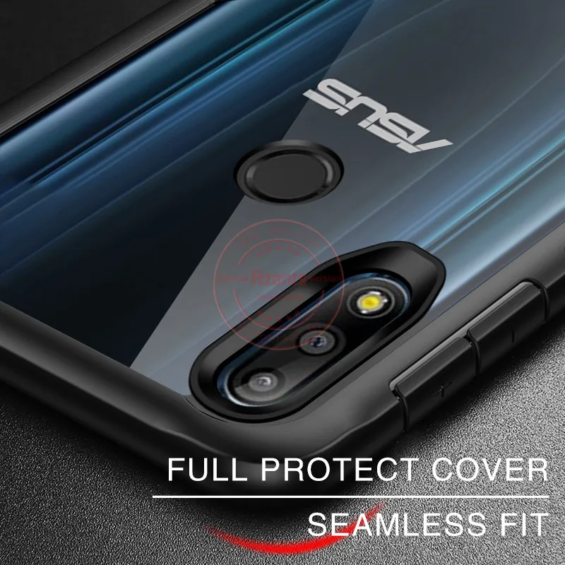 Чехол для телефона Rzants для Asus ZenFone Max Pro M2/M1 прозрачный Жесткий ПК задняя Нескользящая Противоударная тонкая крышка для Max Pro M2/M1