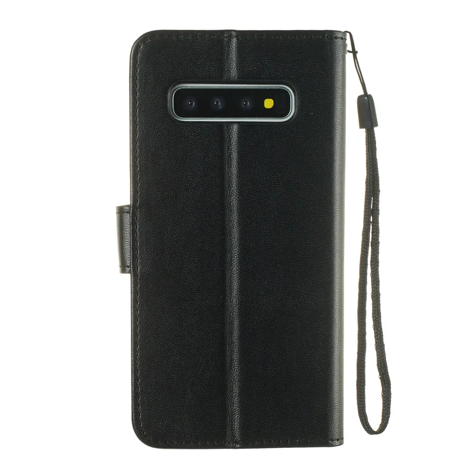 Ретро Чехол Для samsung Galaxy S7 S6 Edge Note 10 9 8 A3 A5 j3 j5 A10 A20 A40 A70 кожаный чехол-бумажник с Мягкая силиконовая Капа D01Z