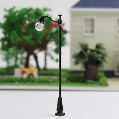 modelo ferroviario lámpara, 15 unidades//nº 14 LED farola Park lámpara la estación lámpara