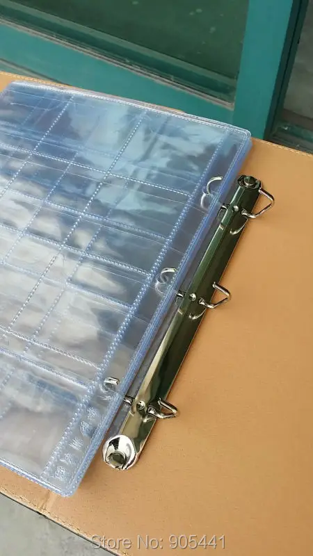 Coin Collection Album Coin Paper money Note Holder Page Binder Empty