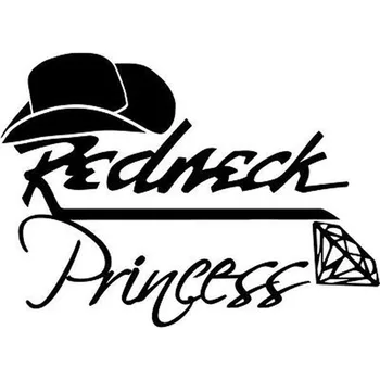 

13.5*9.8CM REDNECK PRINCESS OTHER Vinyl Decal Funny Car Window Bumper Novelty JDM Drift Vinyl Decal Car Sticker Car-styling