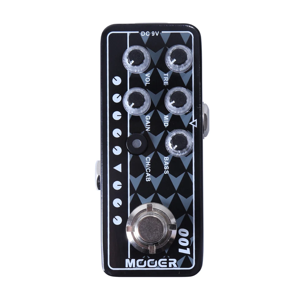 Mooer 001 Gas Station electric guitar effect pedal guitar accessories High quality dual channel preamp Independent 3 band EQ