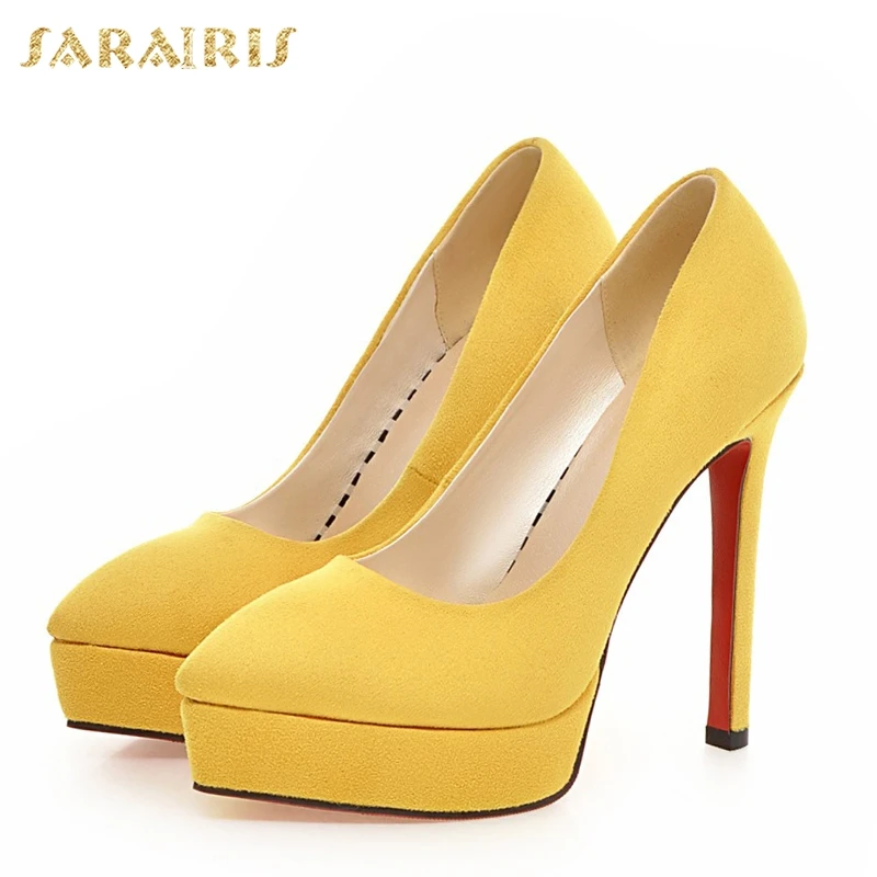 platform slip on pumps