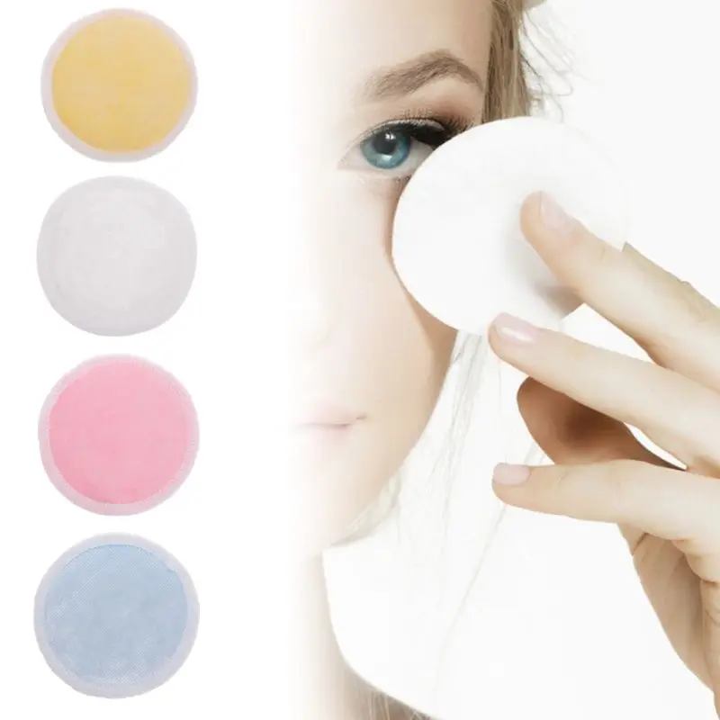 Bamboo Makeup Remover Makeup Pad Soft Face Skin Care Face Wash Makeup