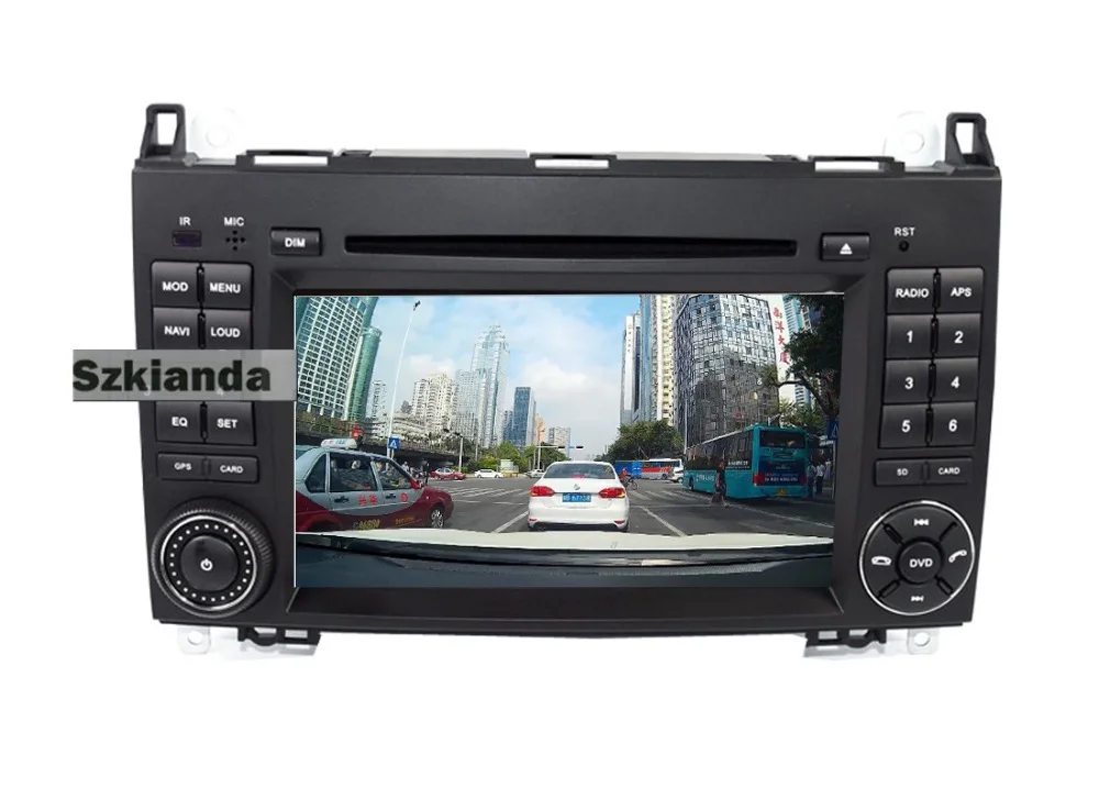 Excellent 7 inch HD Android 7.1 Car DVD Player for Mercedes-benz B200 W169 A160 Viano Vito GPS NAVI RADIO BT built-in 4G wifi dvr Free map 5
