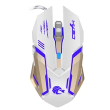 Проводная Регулируемая оптическая USB игровая мышь VOBERRY 2,4G для ПК, ноутбука, светодиодный светильник, семь цветов, дыхательный светильник, мышь