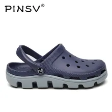 PINSV сабо Мужская обувь повседневная Летняя обувь мужские кроссовки уличные тапочки мужская обувь плюс размер 38-47 chaussure homme