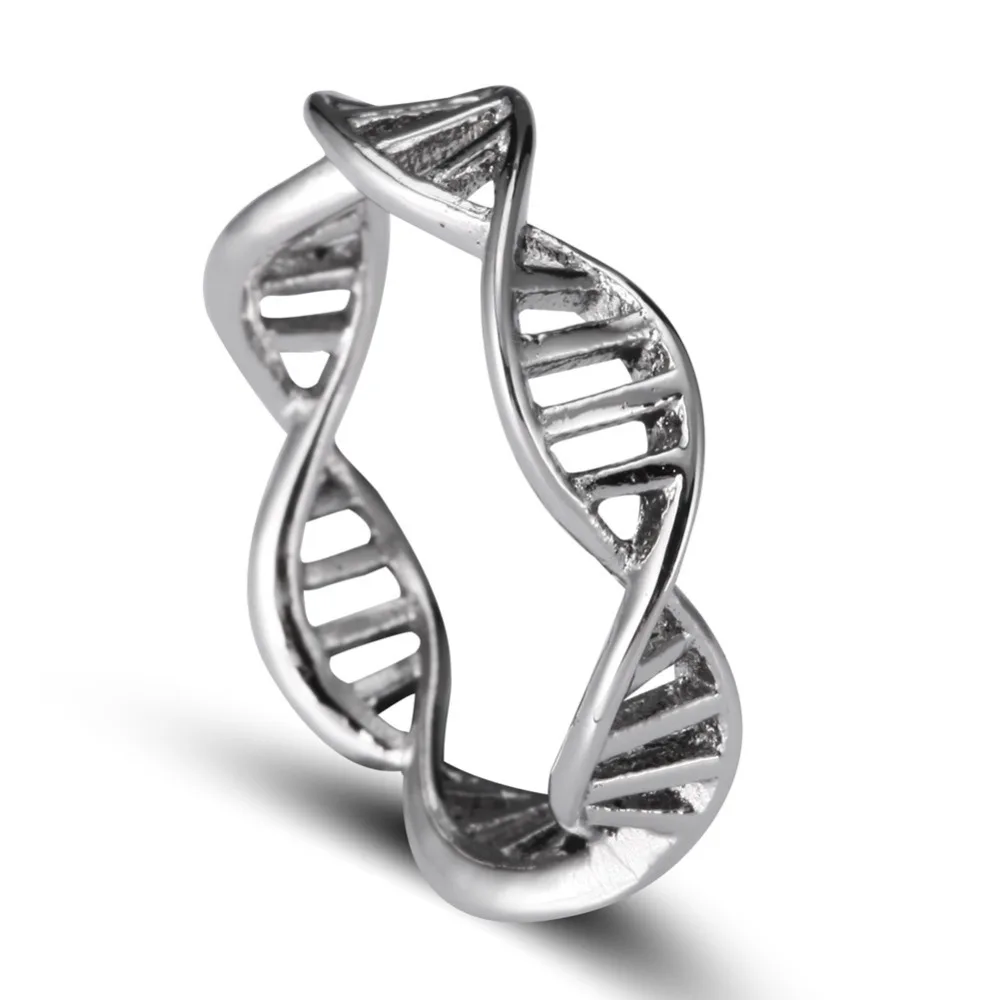 Кольцо в виде днк