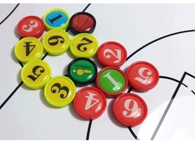

Tactical Board Accessories Football Epoxy Magnetic Particles Basketball Magnetic Pieces Digital Chess Whiteboard Pen Board Rubbi