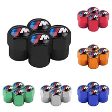 

4pcs Car-styling M Logo Case For BMW F30 F20 F10 F15 M6 X1 X3 X5 X6 Senies 320I 118I 328I 530I Car Tire Valve Cap Accessoriesr