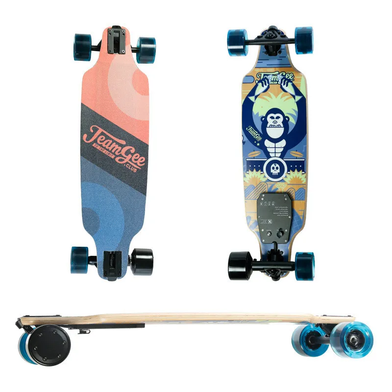 

New 4 Wheel Electric Scooter Electric Scooters Single Drive 480W 25KM/H Four Wheel Electric Skateboard Adults