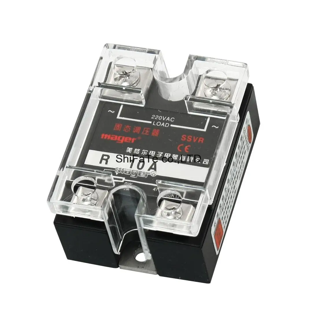 Resistor Adjustable One Phase SSR Voltage Regulator AC 220V 10A 2W 470 560K Ohm220v 10assr