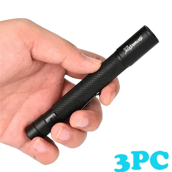 

XPE-Q5 LED Torch Mini Flashlight Ultra Bright Handy Penlight Torch Pocket AAA Led Torch 3PCS Linterna Led 40FY28