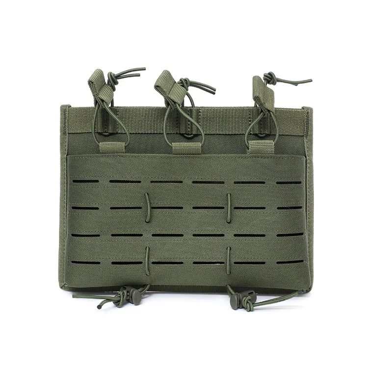 1000D нейлоновая военная сумка для хранения с тремя открытыми верхом, сумка для хранения, тактический жилет, оборудование для пейнтбола, аксессуары, сумка - Цвет: Зеленый цвет