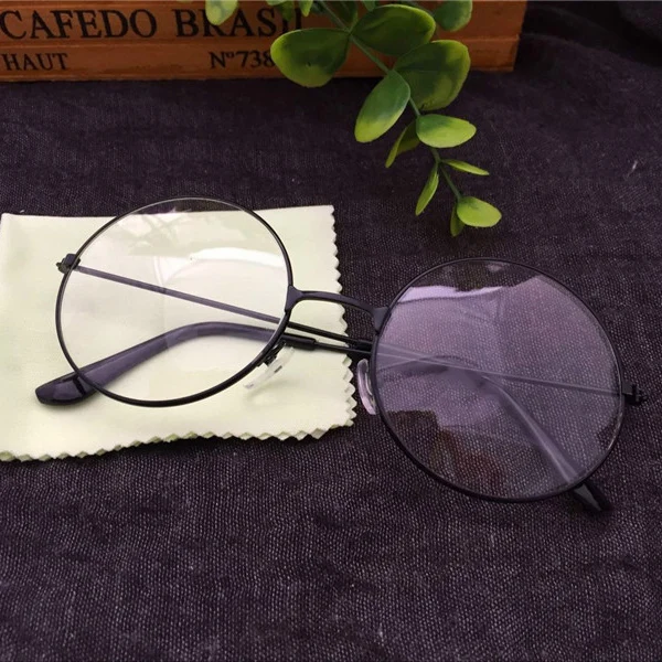 Retro Styled Metal Eyeglasses Frames for Women - Image 4