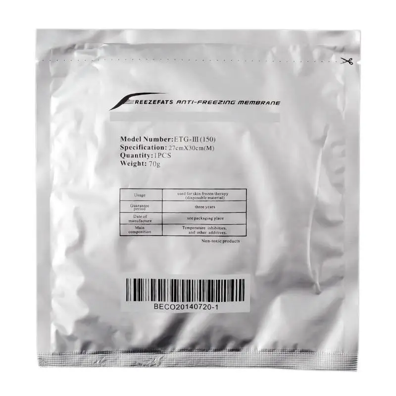 10X papier z membraną przeciw zamarzaniu do liposukcji liposukcji tłuszczu krioterapia za pomocą tłuszczu Cryo waga chłodząca 10X papier z membraną przeciw zamarzaniu do liposukcji liposukcji tłuszczu krioterapia za pomocą tłuszczu Cryo waga chłodząca