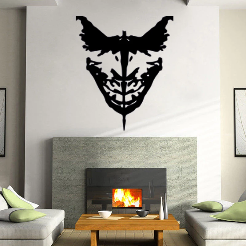 Batman Joker Wall Stickers Vinyl Decal Room Home Decal Mural Diamond