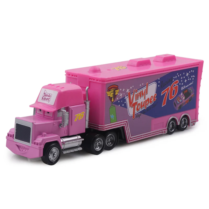 Дисней Pixar Тачки 2 3 игрушки Молния Маккуин Джексон шторм мак грузовик 1:55 литая модель автомобиля игрушка детский подарок на день рождения - Цвет: No.76