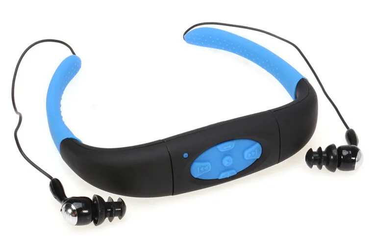 IPX8 водонепроницаемый плавательный MP3 плеер спортивные беспроводные Bluetooth