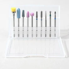 Прибор для удаления кутикулы пилочка Уход Удаление заусенцев фрезерование полезное сверло роторные биты для ногтей набор аксессуаров многофункциональный маникюр