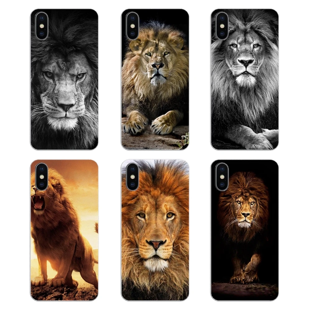 

For Nokia 2 3 5 6 8 9 230 3310 2.1 3.1 5.1 7 Plus Soft Transparent Cases Covers movie Looking for Lions wallpaper