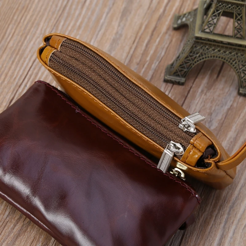 Мягкая сумка THINKTHENDO для мужчин и женщин в стиле ретро, держатель для монет и ключей, портативный кошелек на молнии, сумка, кошелек, чехол, Мини Длинные сумочки