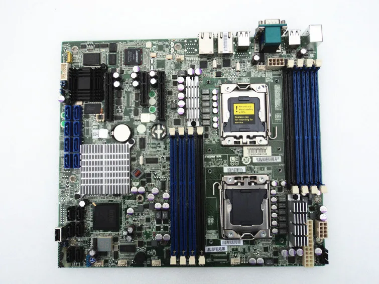 Применяется для Tyan S7007 S7007WG2NR-LNV-WM R520 G7 сервер S5520HC X58 LGA1366 DDR3 ECC REG 5520 материнская