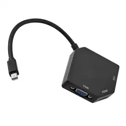 Дисплей Порт DP мужчины к HDMI VGA DVI аудио Женский адаптер Дисплей 1080 P многопортовый кабель конвертер для Тетрадь к ТВ проектор