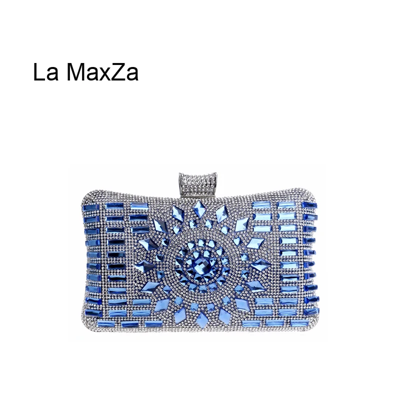 

La MaxZa Women Evening Bag Party Banquet Glitter Bag For Girls Wedding Clutches Handbag Chain Shoulder Bag Party Banquet Bag