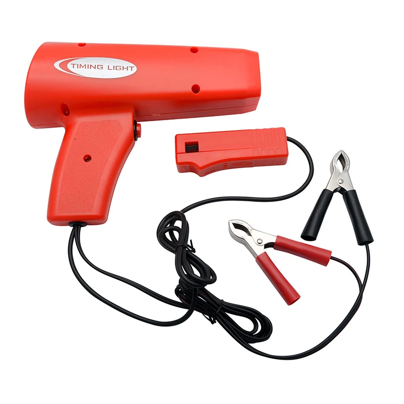 

Car Motorcycle Ignition Timing Light Strobe Lamp Inductive Petrol Engine Timing Light Lamp Strobe Tester Gun Kit