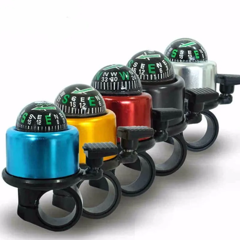 

Bicycle Bell Compass Bell MTB Horn Up To Bike Alarm handlebar compass ring alarm bell horn cycle bike accessories with bell